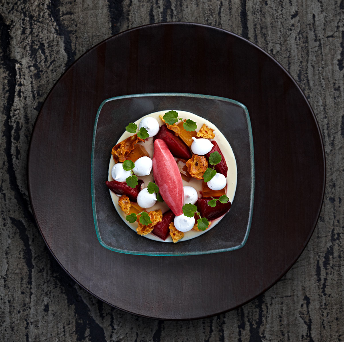 Tonka bean pannacotta FOUR Magazine