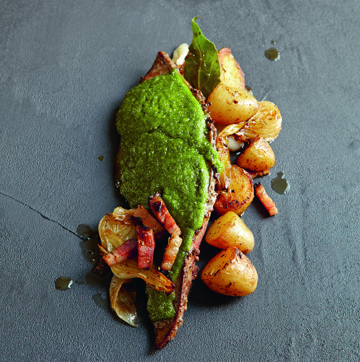 Wholesome Sunday Calf's Liver with a Herb Crust FOUR Magazine