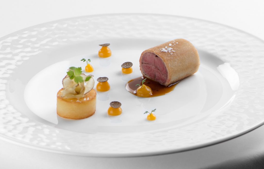 Ádám Mészáros' Saddle of Lamb with Fondant Potato and Summer Truffle