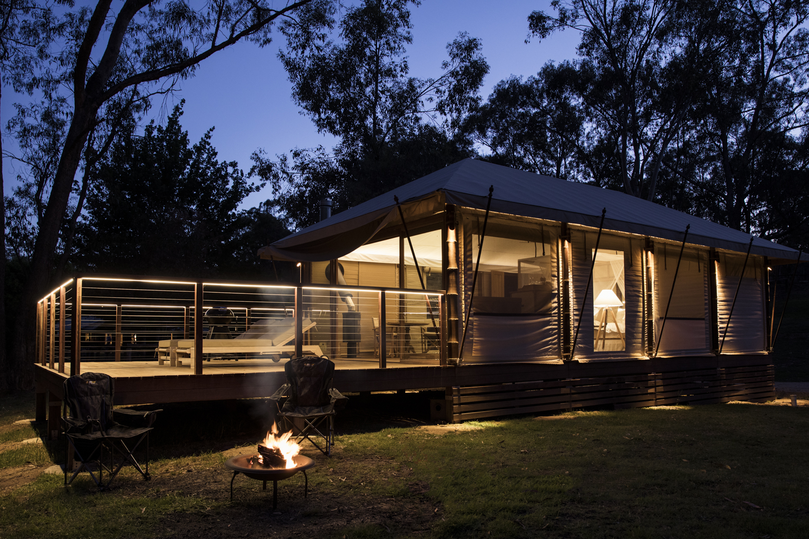 Turon Gates Launch New Sustainable Riverside Glamping Tents FOUR Magazine
