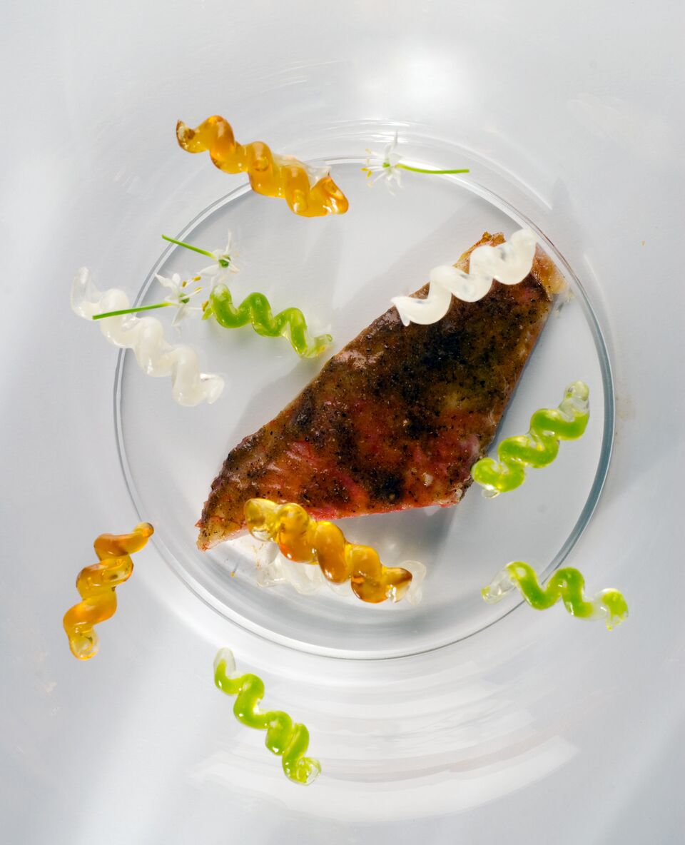 Pedro Subijana’s Red Mullet With ‘Fusili’ Sauce
