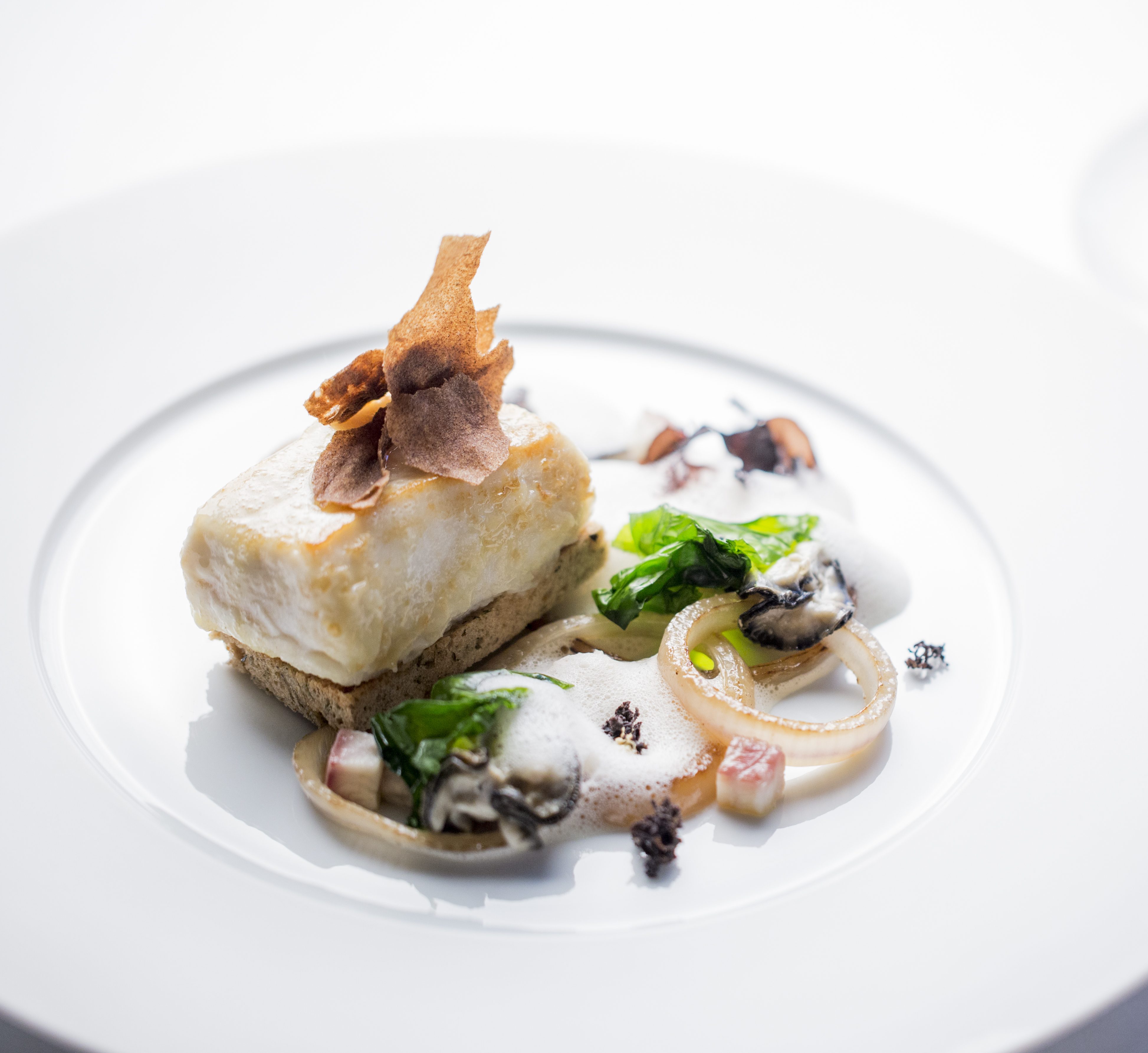 Jean-Philippe Blondet’s Halibut, Oyster and Seaweed