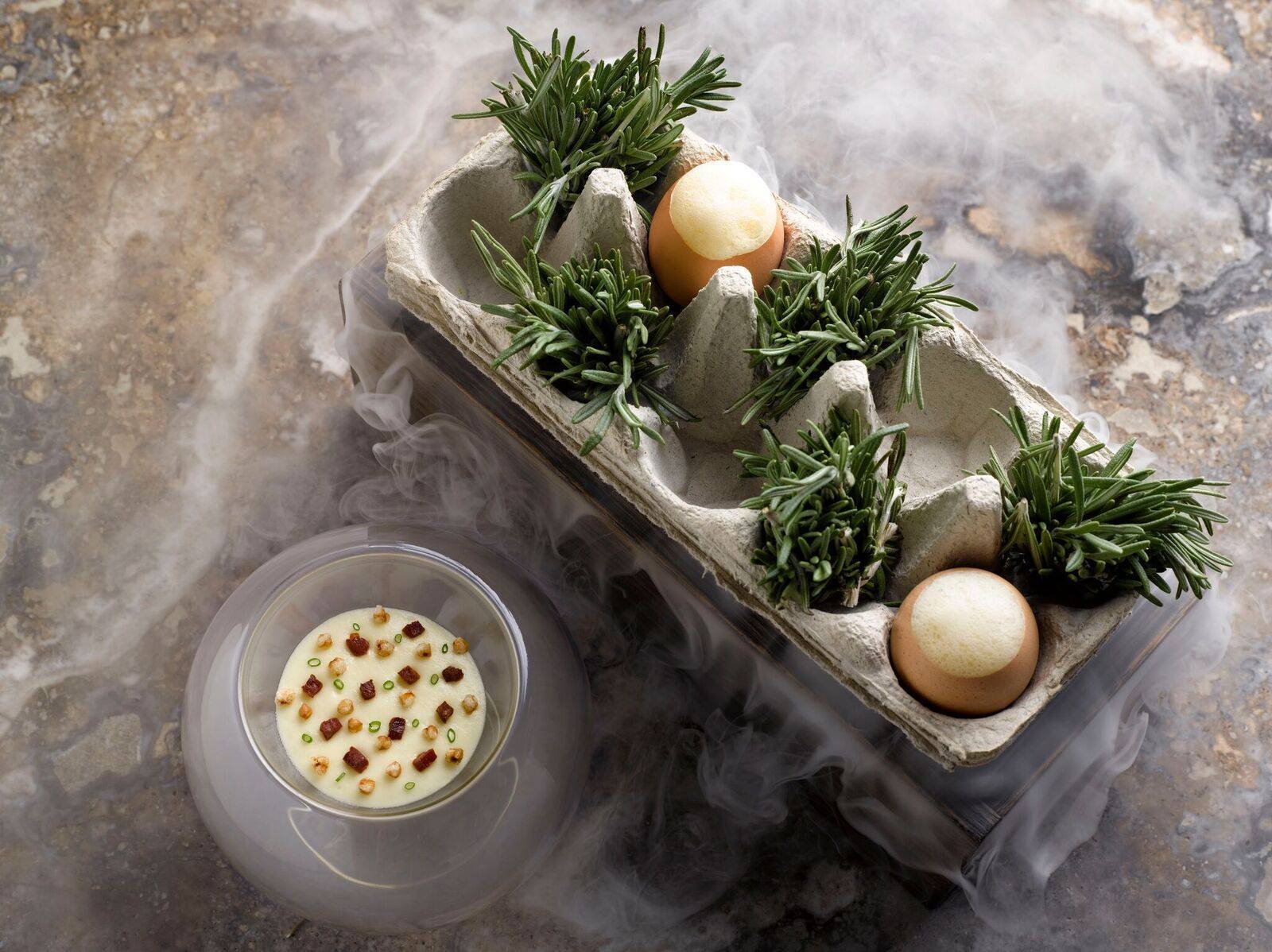 FOUR Magazine ROSEMARY SMOKED ORGANIC EGG