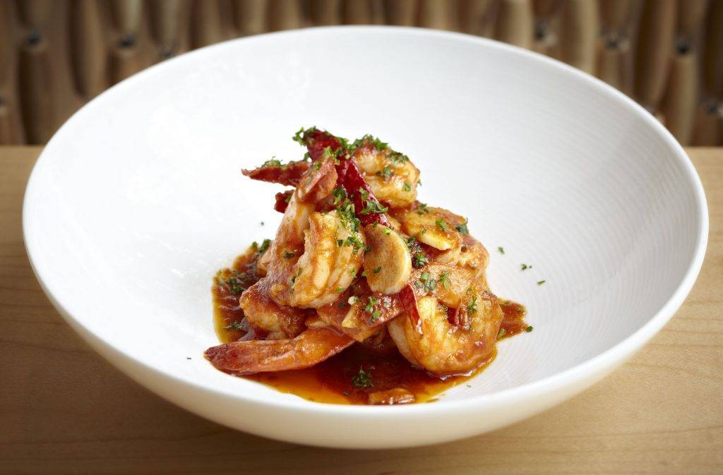 FOUR Magazine Shrimp at Jaleo Tapas Bar by Jose Andres