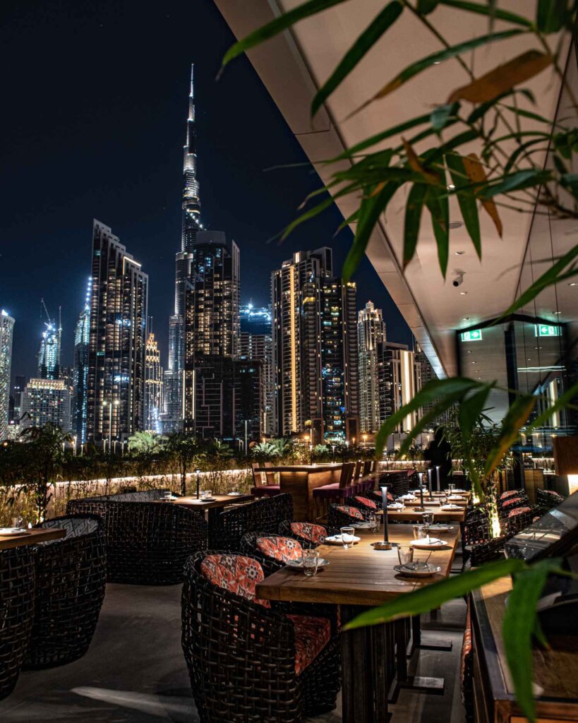 ROKA Dubai terrace