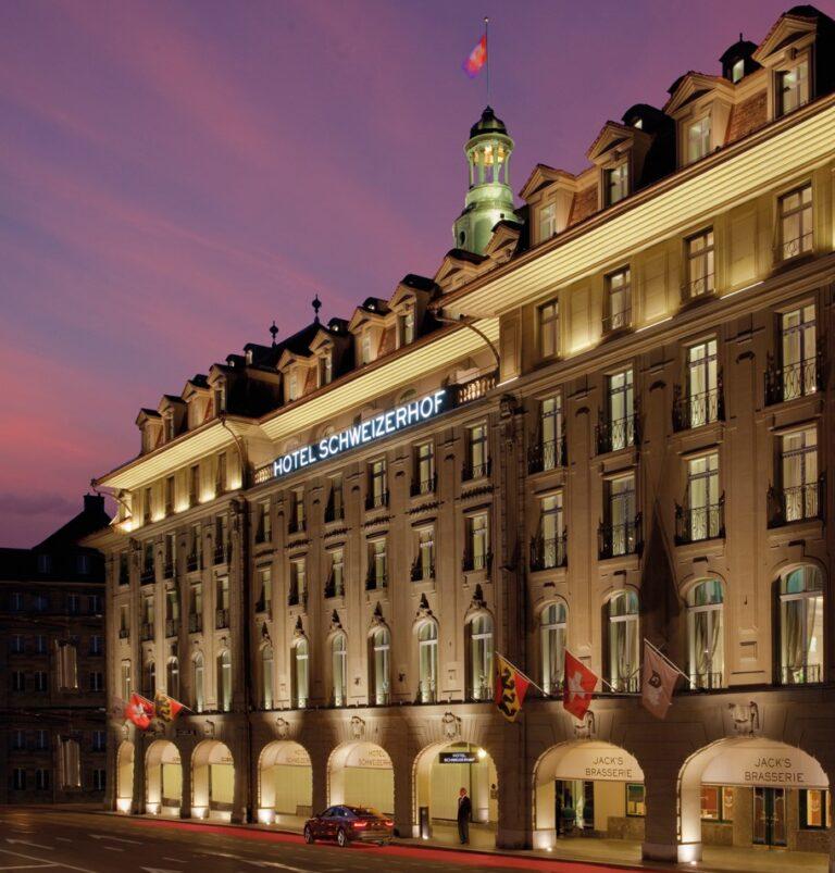 Hotel Schweizerhof Bern and Spa exterior