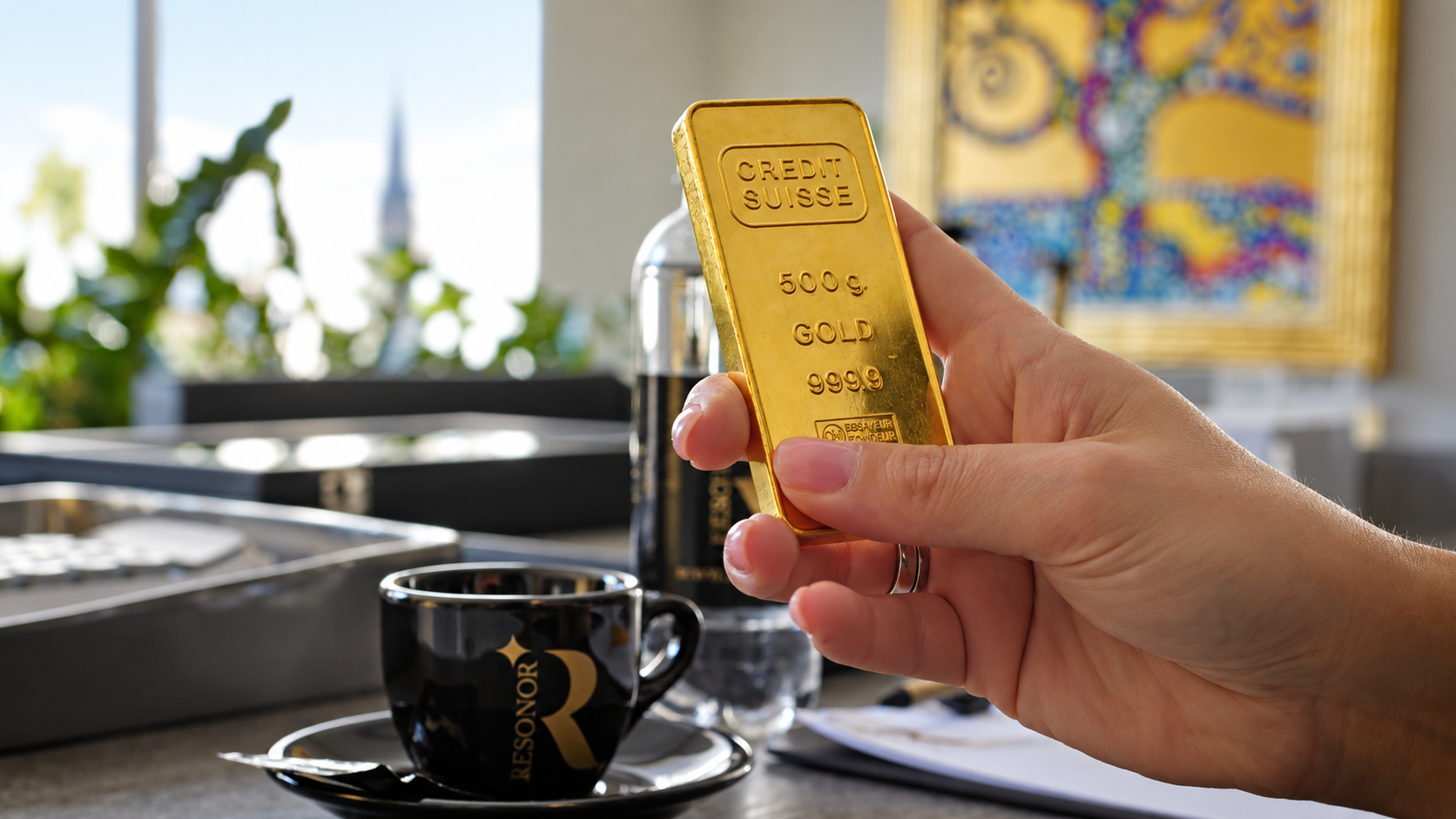 Gold, In Hand